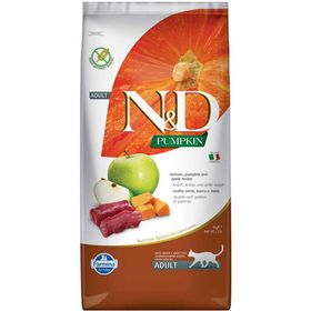 N&D Balkabaklı Geyik Etli ve Elmalı Yetişkin 5 kg Kedi Maması