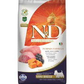 N&D Balkabaklı Kuzu Etli 2,5 kg Yetişkin Küçük Irk Kuru Köpek Maması