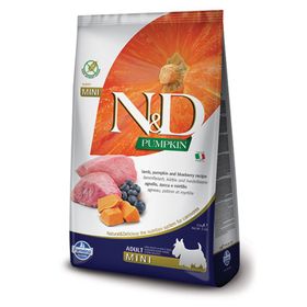 N&D Balkabaklı Kuzu Etli 2,5 kg Yetişkin Küçük Irk Kuru Köpek Maması