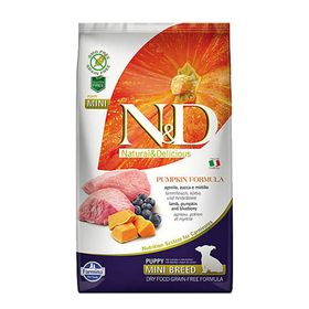 N&D Balkabaklı Kuzu Etli ve Yaban Mersinli Küçük Irk Yavru 2.5 kg Köpek Maması
