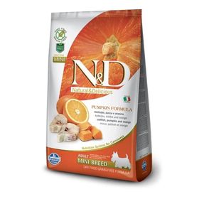 N&D Balkabaklı Morina Balıklı Tahılsız Küçük Irk 2.5 kg Köpek Maması