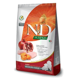 N&D Balkabaklı Tavuklu Narlı Medium Maxi Yavru 2.5 kg Köpek Maması