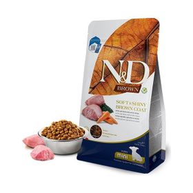 N&D Brown Kuzu Eti Spirulina ve Havuçlu 1.5 kg Yavru Köpek Maması