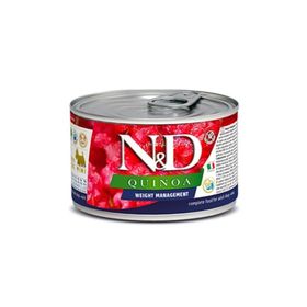 N&D Dog Quinoa Weight 140 gr Kuzu Brokoli Kuşkonmaz Köpek Konservesi