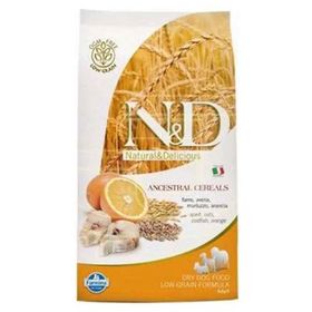 N&D Düşük Tahıllı Balıklı Portakallı 12 kg Köpek Maması