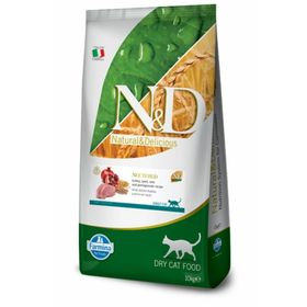 N&D Düşük Tahıllı Hindi Etli 10 kg Kısırlaştırılmış Yetişkin Kuru Kedi Maması