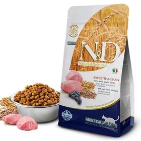 N&D Düşük Tahıllı Kuzu Eti ve Yaban Mersinli 10 kg Kısırlaştırılmış Kedi Maması
