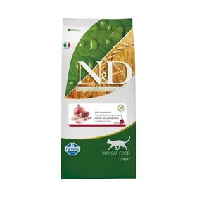 N&D Düşük Tahıllı Kuzu Etli ve Yaban Mersinli 1 kg Yetişkin Kısırlaştırılmış Kuru Kedi Maması