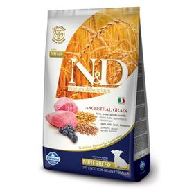 N&D Düşük Tahıllı Kuzu Etli Yaban Mersinli Küçük Irk Yavru 2.5 kg Köpek Maması