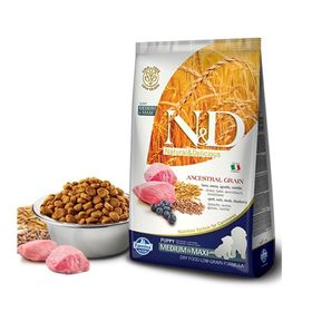 N&D Düşük Tahıllı Kuzu Etli Yaban Mersinli Yetişkin 2.5 kg Köpek Maması