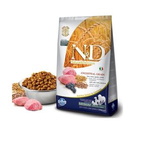 N&D Düşük Tahıllı Kuzu ve Yaban Mersinli Yetişkin 12 kg Köpek Maması