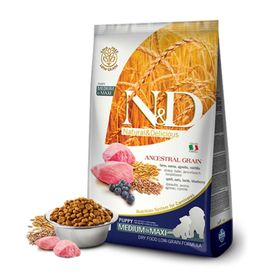 N&D Düşük Tahıllı Kuzulu Medium Maxi Yavru 2.5 kg Köpek Maması