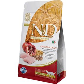 N&D Düşük Tahıllı Tavuk Etli Narlı 5 kg Kısırlaştırılmış Kedi Maması