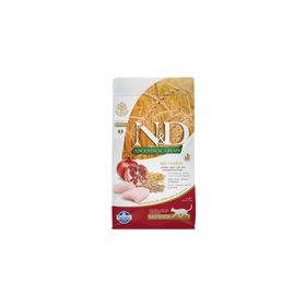 N&D Düşük Tahıllı Tavuk ve Narlı Kısırlaştırılmış Özel 1.5 kg Kedi Maması