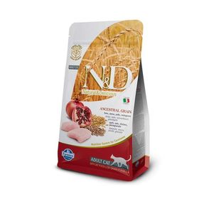 N&D Düşük Tahıllı Tavuklu ve Narlı 1.5 kg Yetişkin Kuru Kedi Maması