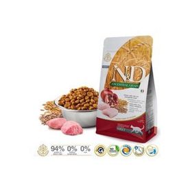 N&D Düşük Tahıllı Tavuklu Yulaf Narlı Yetişkin 1.5 kg Kedi Maması