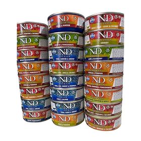 N&D Karışık Paket 24x85 gr Yaş Kedi Maması