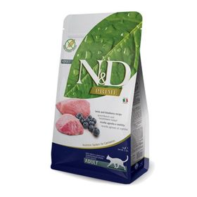N&D Kuzu Etli ve Yaban Mersinli Tahılsız Yetişkin 5 kg Kedi Maması