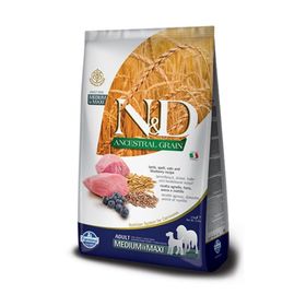 N&D Kuzu Etli Yaban Mersini Düşük Tahıllı Yetişkinlere Özel 12 kg Köpek Maması
