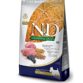 N&D Kuzu Etli Yaban Mersinli 2.5 kg Yetişkin Köpek Maması