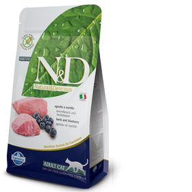 N&D Kuzulu Yaban Mersinli 5 kg Yetişkin Kuru Kedi Maması