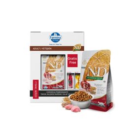 N&D Low Grain Düşük Tahıllı Tavuk Nar 5 kg Yetişkin Kedi Maması