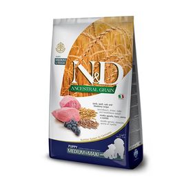 N&D Medium Maxi Düşük Tahıllı Kuzu Etli Yavru 12 kg Köpek Maması