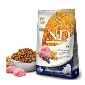 N&D Medium Maxi Düşük Tahıllı Kuzu Etli Yavru 12 kg Köpek Maması
