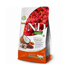 N&D Natural Delicious Kinoa Skin Coat Ringa Balıklı 1.5 kg Kedi Maması