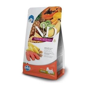 N&D Natural Delicious Tropical Selection Somonlu ve Tropikal Meyveli Mini Irk 5 kg Yetişkin Köpek Maması