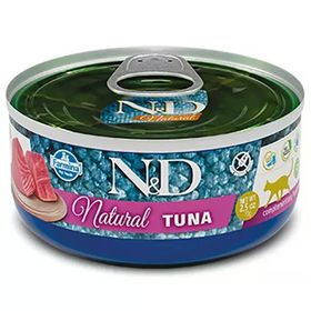 N&D Natural Tuna Balıklı 70 gr Yetişkin Kedi Konservesi