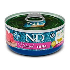 N&D Natural Tuna Balıklı 70 gr Yetişkin Kedi Konservesi