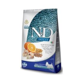 N&D Ocean 2.5 kg Düşük Tahıllı Balıklı ve Portakallı Küçük Irk Yetişkin Köpek Maması