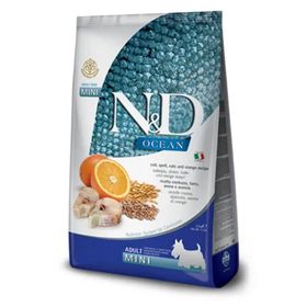 N&D Ocean 2.5 kg Düşük Tahıllı Morina Balık ve Portakallı Mini Adult Köpek Maması