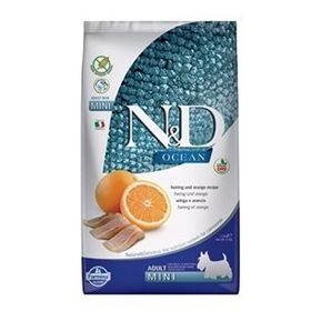 N&D Ocean Balıklı ve Potakallı Küçük Irk Tahılsız Özel Yetişkin 2.5 kg Köpek Maması
