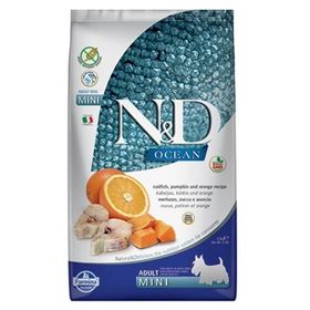 N&D Ocean Balkabaklı Balıklı Tahılsız Küçük Irk 2.5 kg Köpek Maması