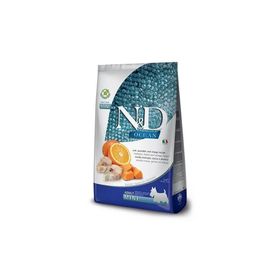 N&D Ocean Balkabaklı Morina Balıklı ve Portakallı Tahılsız Küçük Irk Yetişkin 7 kg Köpek Maması