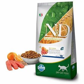 N&D Ocean Düşük Tahıllı Somon ve Portakallı 10 kg Kısırlaştırılmış Kedi Maması
