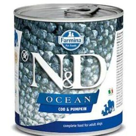 N&D Ocean Morina Balığı ve Balkabağı 285 gr Köpek Konserve Maması
