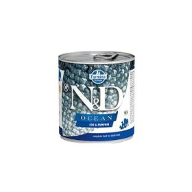 N&D Ocean Morina Balığı ve Balkabağı 285 gr Köpek Konserve Maması
