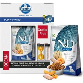 N&D Ocean Morina Balıklı Bal Kabaklı ve Kavunlu Küçük Irk Tahılsız Yavru 7 kg Köpek Maması