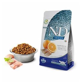 N&D Ocean Ringa Balığı, Balkabağı ve Portakallı 5 kg Yetişkin Kedi Maması