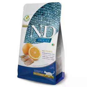 N&D Ocean Ringa Balıklı 1.5 kg Kısırlaştırılmış Kedi Maması