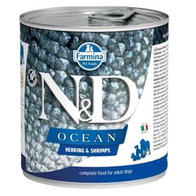 N&D Ocean Ringa Balıklı Ve Karidesli 285 gr Köpek Konservesi