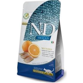 N&D Ocean Ringa Portakal Neutered Tahılsız 1.5 kg Kedi Maması