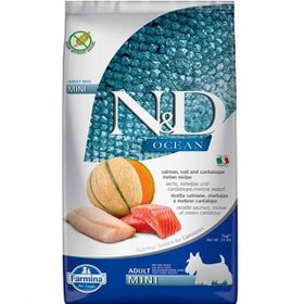 N&D Ocean Somon Morina Balığı Kavunlu Küçük Irk 7 kg Yetişkin Köpek Maması