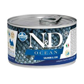 N&D Ocean Tahılsız Alabalık Somon Balığı 140 gr Mini Yaş Köpek Konservesi
