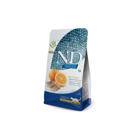 N&D Ocean Tahılsız Kısırlaştırılmış Ringa Balıklı ve Portakallı Yetişkin 1.5 kg Kedi Maması