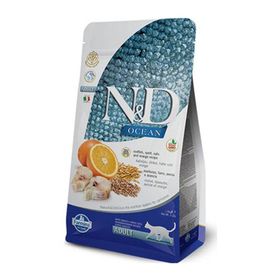 N&D Ocean Tahılsız Morina Balıklı Portakallı 5 kg Yetişkin Kedi Maması