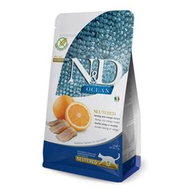 N&D Ocean Tahılsız Ringa Balığı ve Portakallı 10 kg Yetişkin Kedi Maması